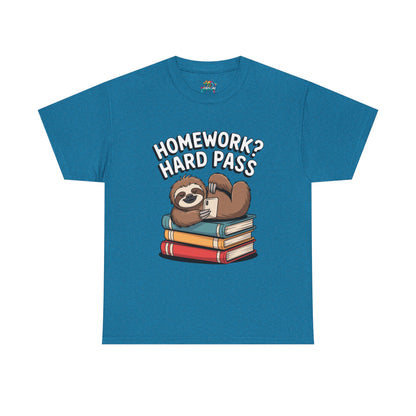 Unisex Heavy Cotton Tee (Homework? Hard Pass)