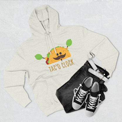 Three-Panel Fleece Hoodie (Tac'O Clock)