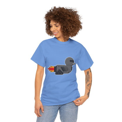 Unisex Heavy Cotton Tee (Robot Duck)