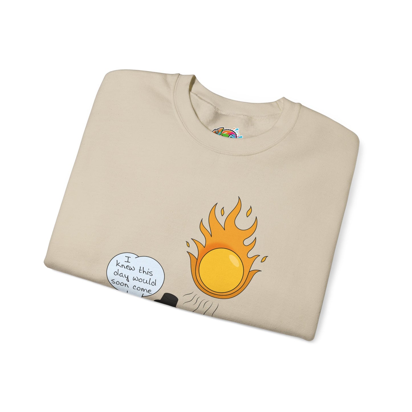 Unisex Heavy Blend™ Crewneck Sweatshirt (Melting Snowman)