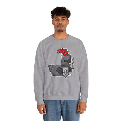 Unisex Heavy Blend™ Crewneck Sweatshirt (Knight Duck)