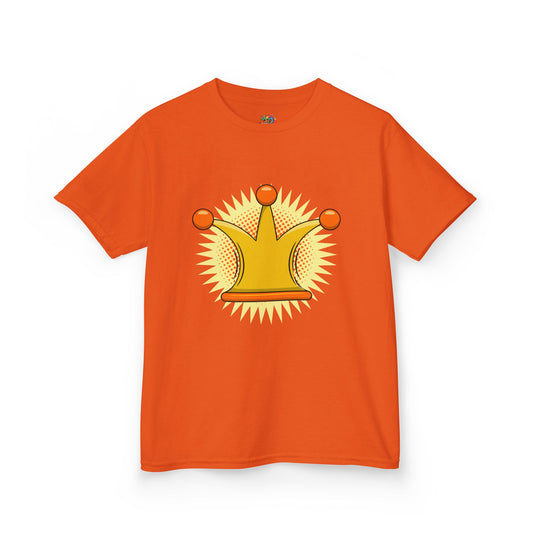 Kids Heavy Cotton T-Shirt (Crown)