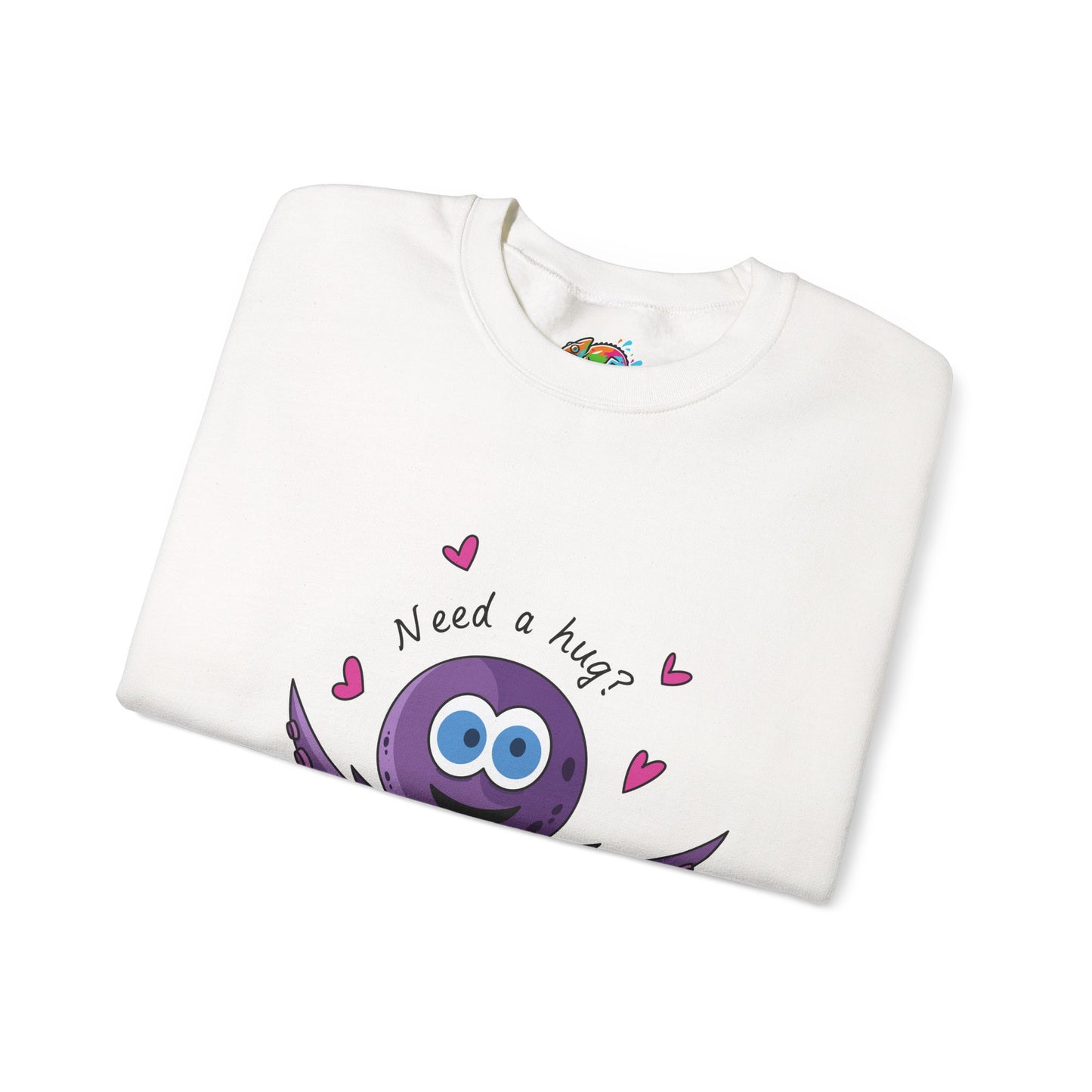 Unisex Heavy Blend™ Crewneck Sweatshirt (Octopus Hug)