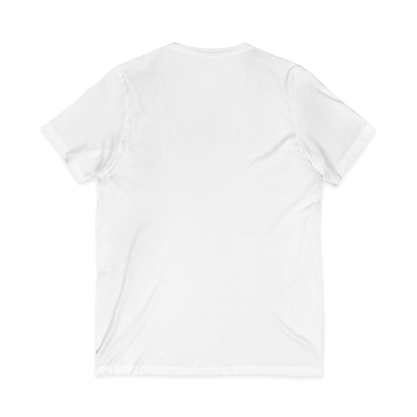 V-Neck Tee — Cute Bride & Groom Duck Couple Shirt (Wedding Ducks)