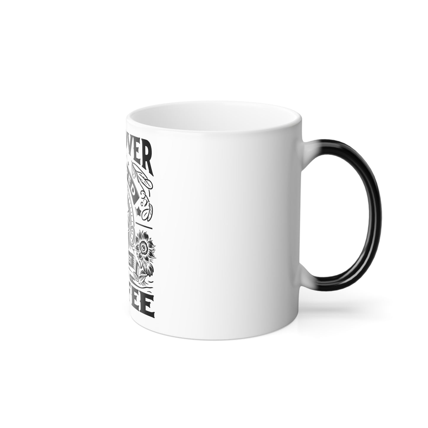 Color Morphing Mug, 11oz (Hungover - Powered by Coffee)