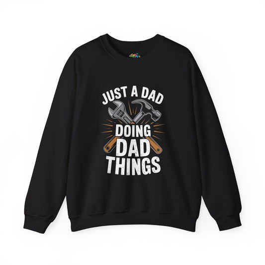 Unisex Heavy Blend™ Crewneck Sweatshirt (Doing Dad Things)