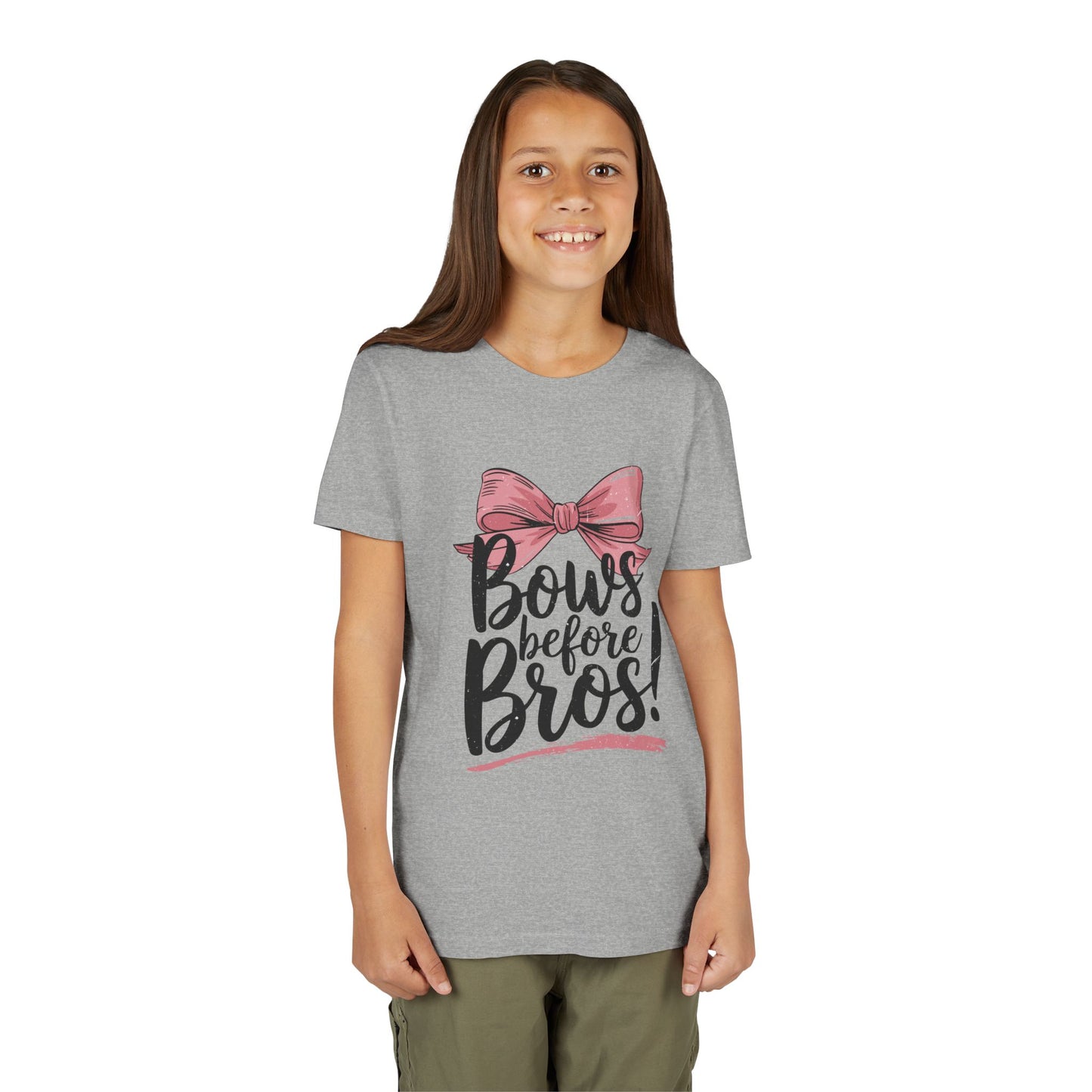 Youth Short Sleeve Tee (Bow before Bros)