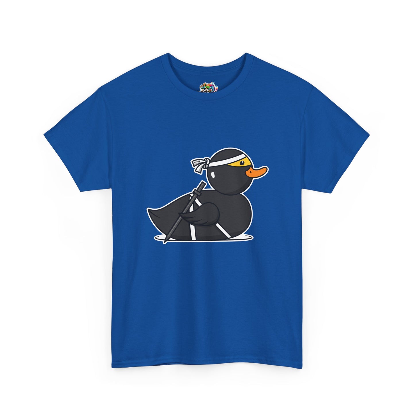 Unisex Heavy Cotton Tee (Ninja Duck)
