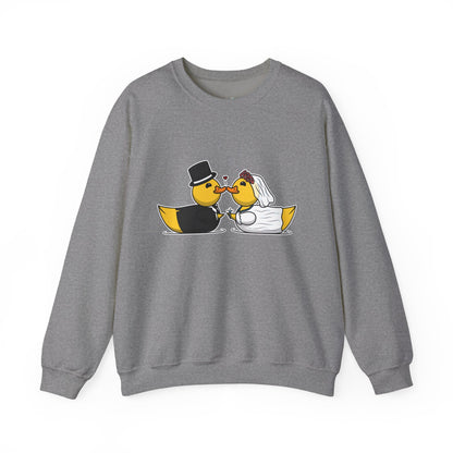 Unisex Heavy Blend™ Crewneck Sweatshirt (Wedding Ducks)