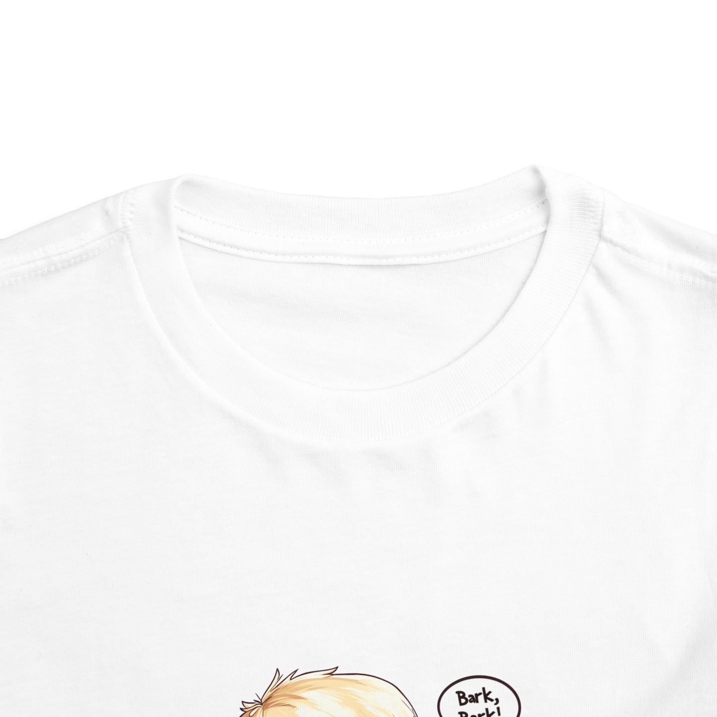 Toddler Short Sleeve Tee (Bark Bark)