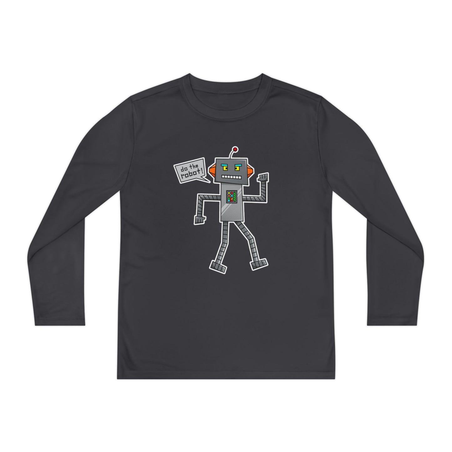 Youth Long Sleeve Competitor Tee (Do the Robot)