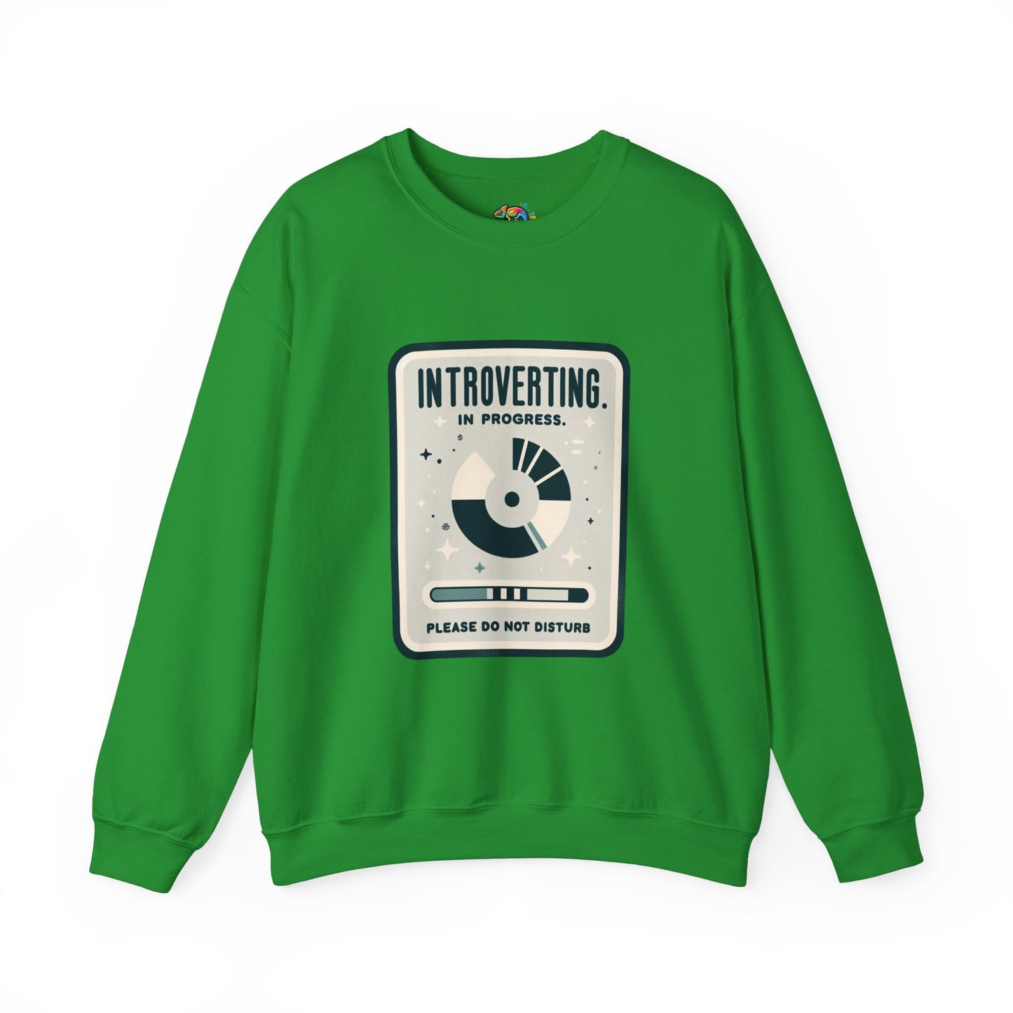 Unisex Heavy Blend™ Crewneck Sweatshirt (Introverting in Progress)