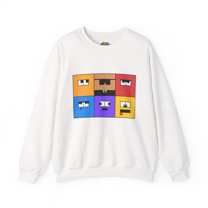 Unisex Heavy Blend™ Crewneck Sweatshirt (Emotion Blocks)