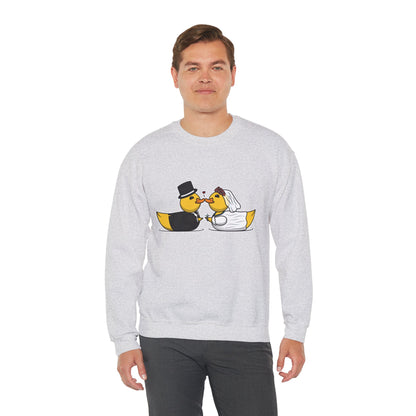Unisex Heavy Blend™ Crewneck Sweatshirt (Wedding Ducks)