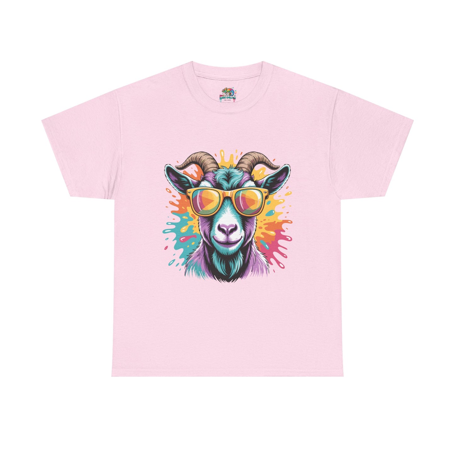 Unisex Heavy Cotton Tee (Pastel Goat)