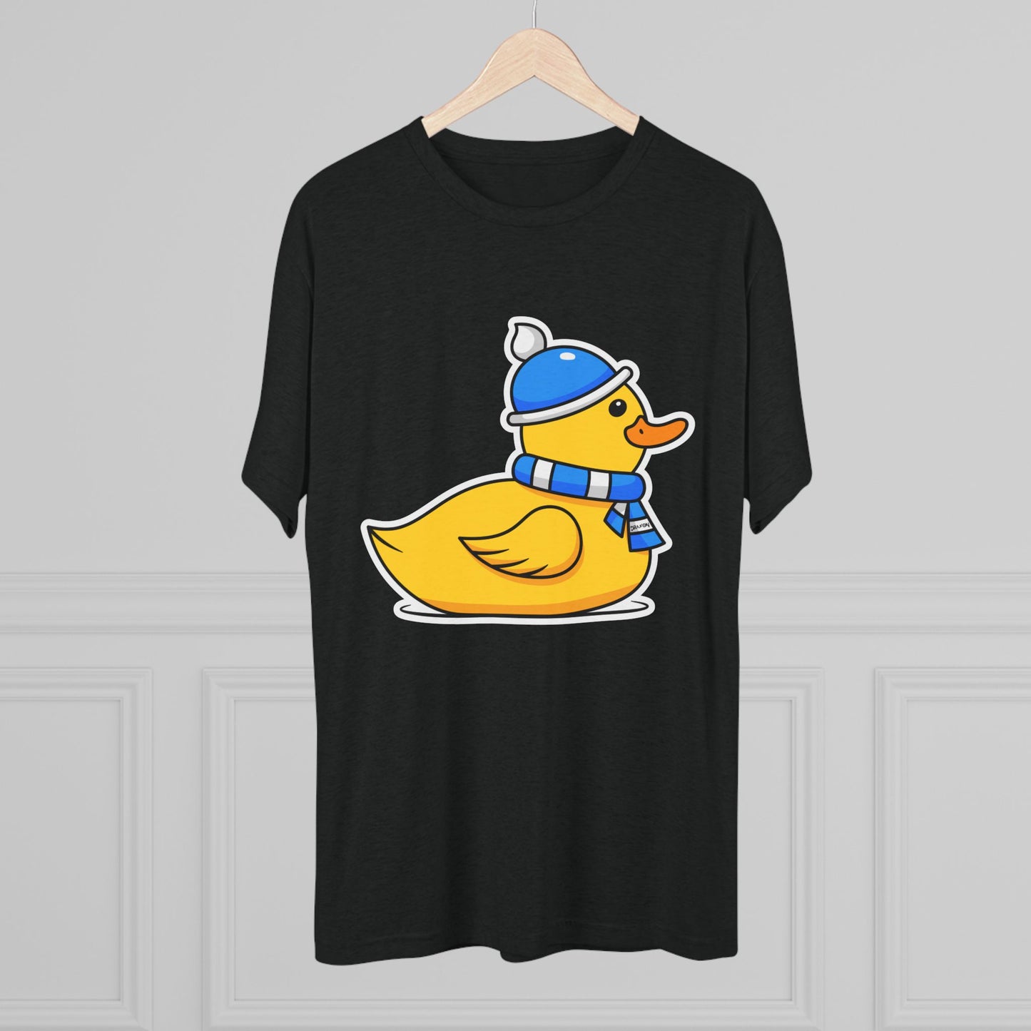 Unisex Tri-Blend Crew Tee (Chilly Duck)