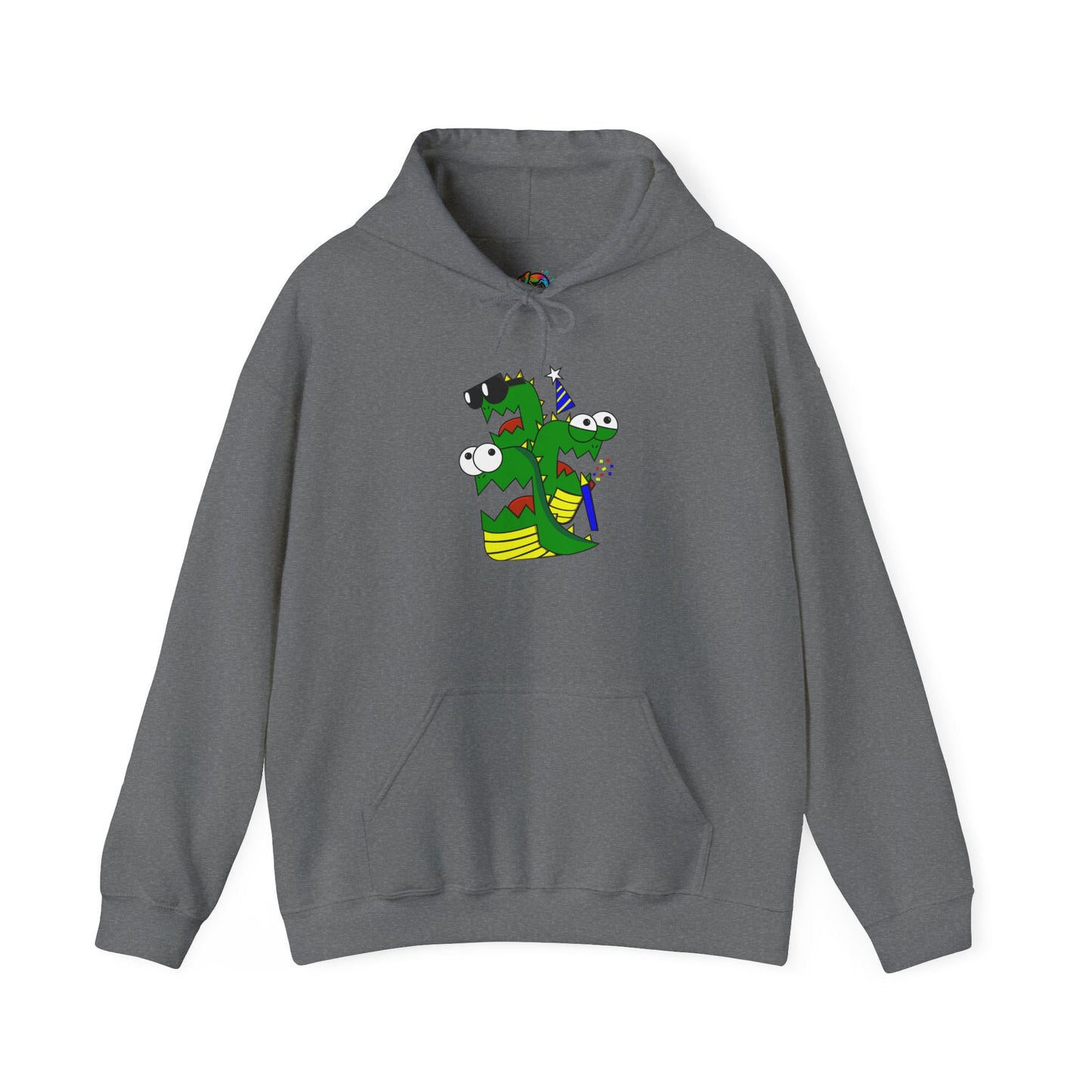 Unisex Heavy Blend™ Hooded Sweatshirt (Larry the Snake thing)