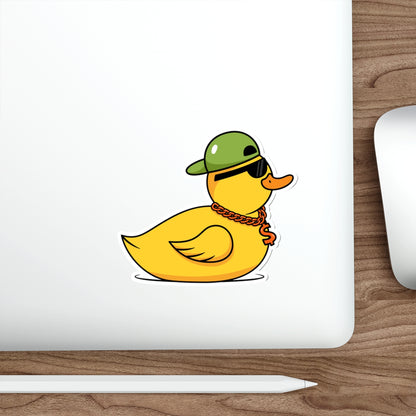 Die-Cut Stickers | Vibrant Art for Personalization (Cool Duck)