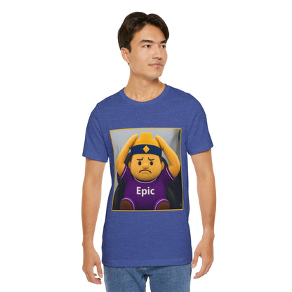 Epic Tee - Casual Unisex Jersey Short Sleeve Shirt with Playful Design (CLASH)