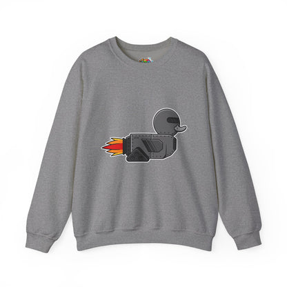 Unisex Heavy Blend™ Crewneck Sweatshirt (Robot Duck)
