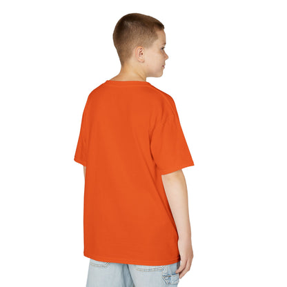 Kids Heavy Cotton T-Shirt (I'm not made for this - Snowmobiler)