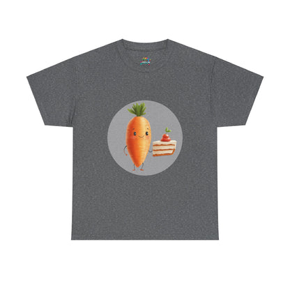 Unisex Heavy Cotton Tee (Carrot Cake)