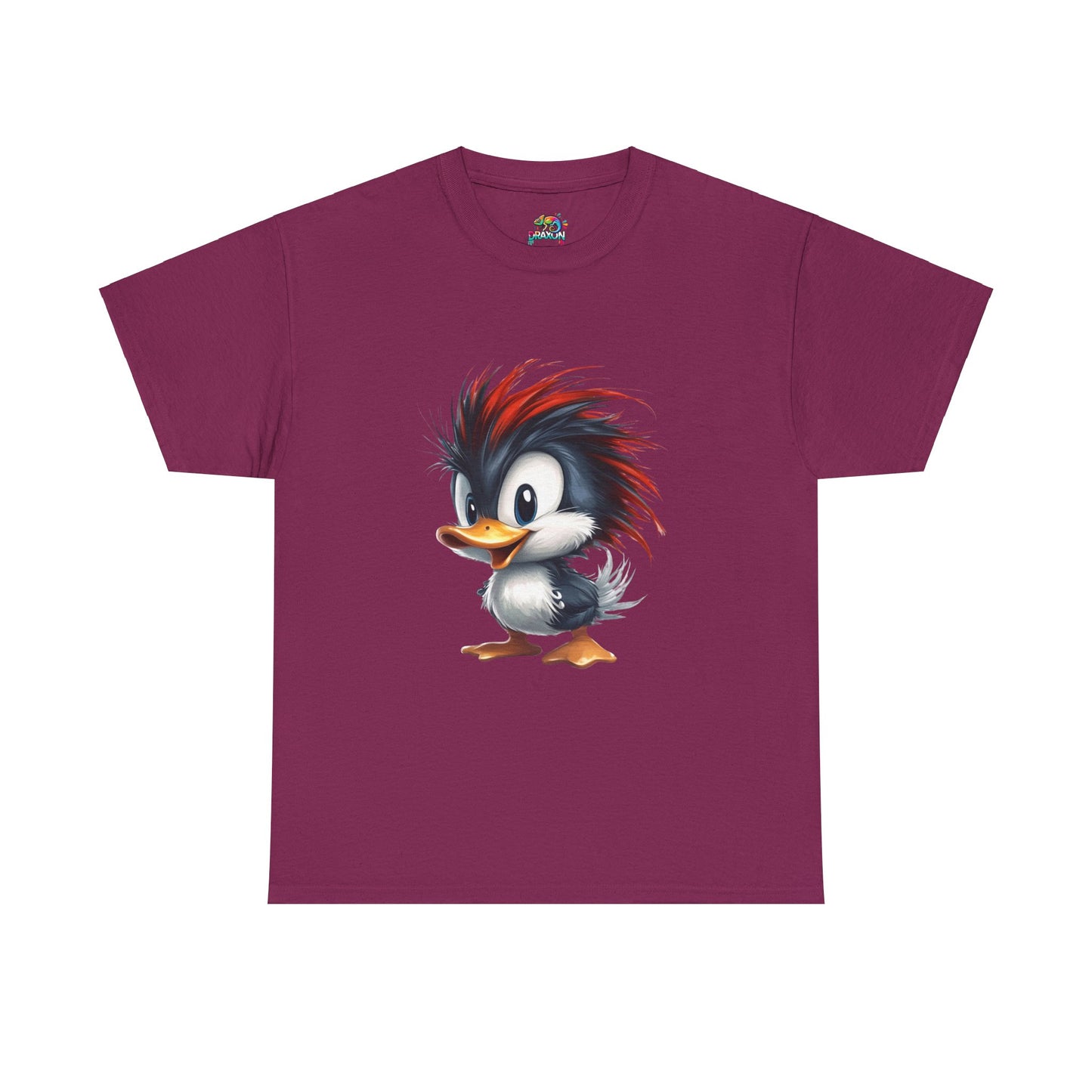 Unisex Heavy Cotton Tee (Red Hair Duck)