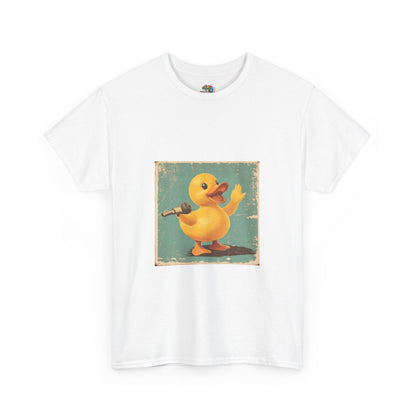 Unisex Heavy Cotton Tee (Karaoke Duck)