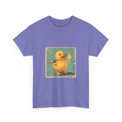 Unisex Heavy Cotton Tee (Karaoke Duck)