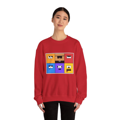 Unisex Heavy Blend™ Crewneck Sweatshirt (Emotion Blocks)