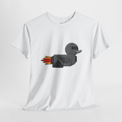Unisex Heavy Cotton Tee (Robot Duck)