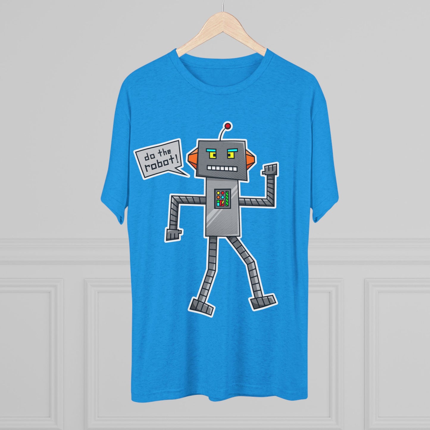 Unisex Tri-Blend Crew Tee (Do the Robot)