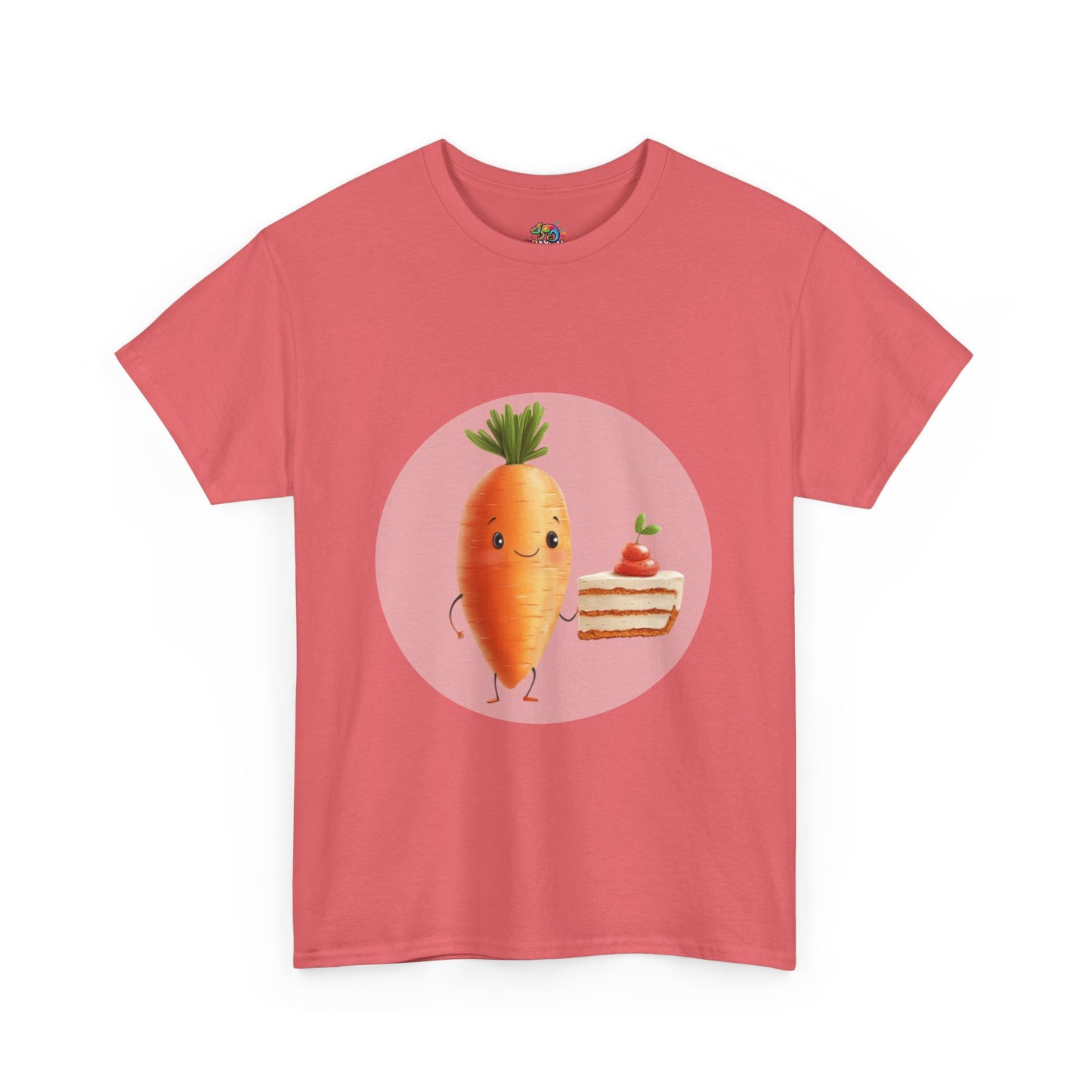 Unisex Heavy Cotton Tee (Carrot Cake)