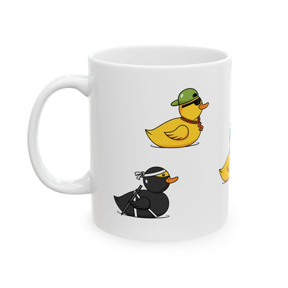 Cute Duck Illustration Coffee Cup - 11oz & 15oz (Different Ducks)