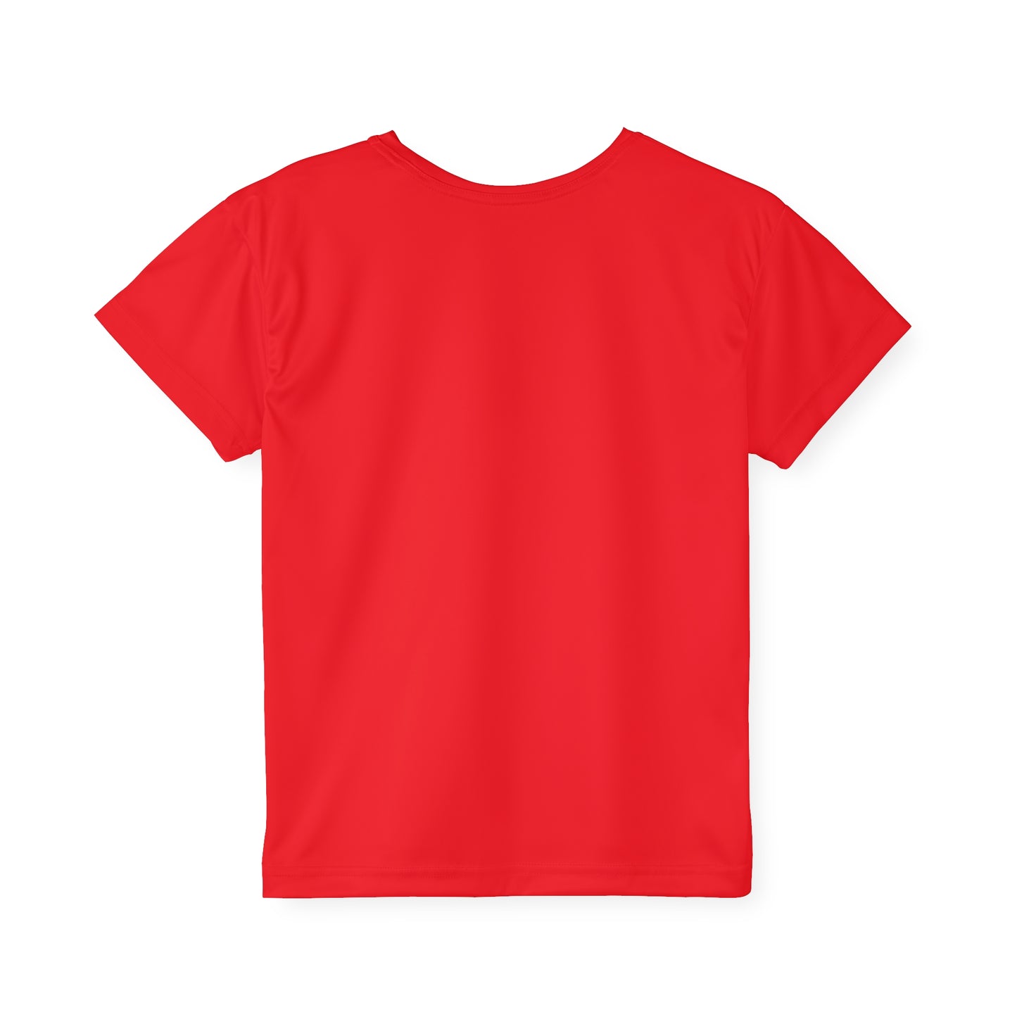 Red Kids Sports Jersey (DC Logo 2)