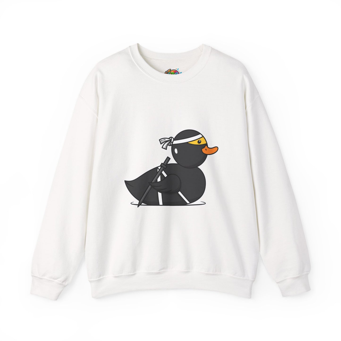 Unisex Heavy Blend™ Crewneck Sweatshirt (Ninja Duck)