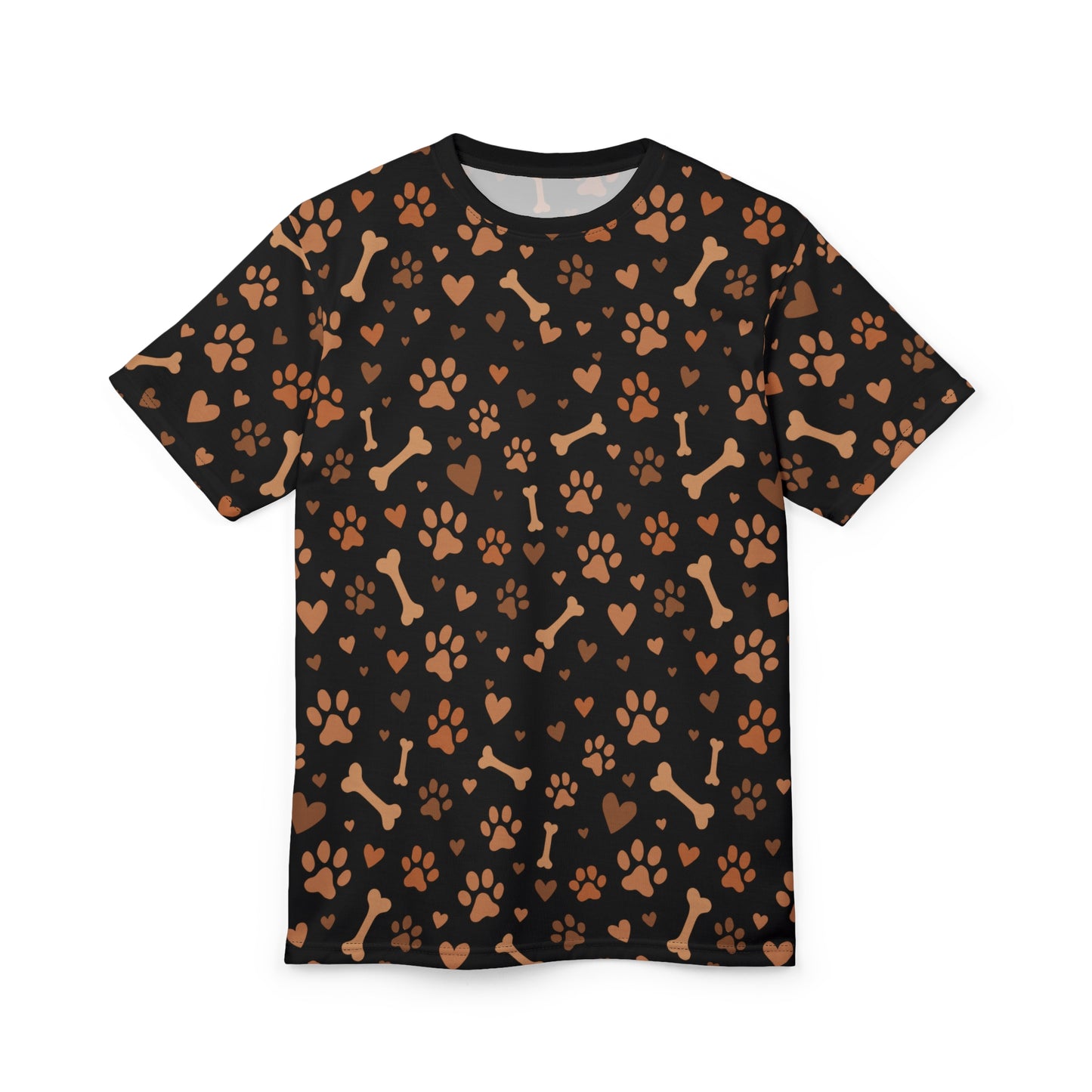Unisex Cut & Sew Tee (Paws & Bones)