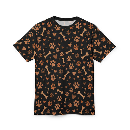 Unisex Cut & Sew Tee (Paws & Bones)