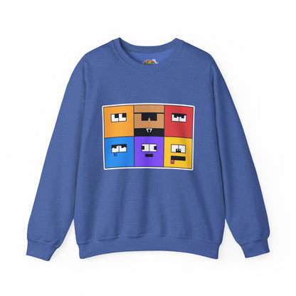 Unisex Heavy Blend™ Crewneck Sweatshirt (Emotion Blocks)