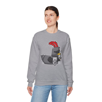 Unisex Heavy Blend™ Crewneck Sweatshirt (Knight Duck)