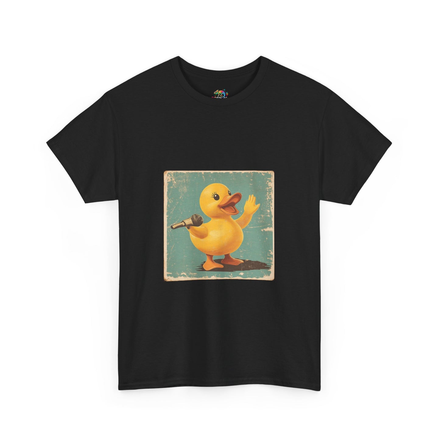 Unisex Heavy Cotton Tee (Karaoke Duck)