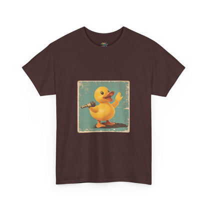 Unisex Heavy Cotton Tee (Karaoke Duck)