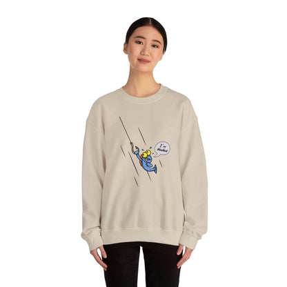 Unisex Heavy Blend™ Crewneck Sweatshirt (Fishing Hooked)