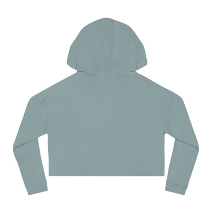 Women’s Cropped Hooded Sweatshirt (Holding it together with Bobby Pin)