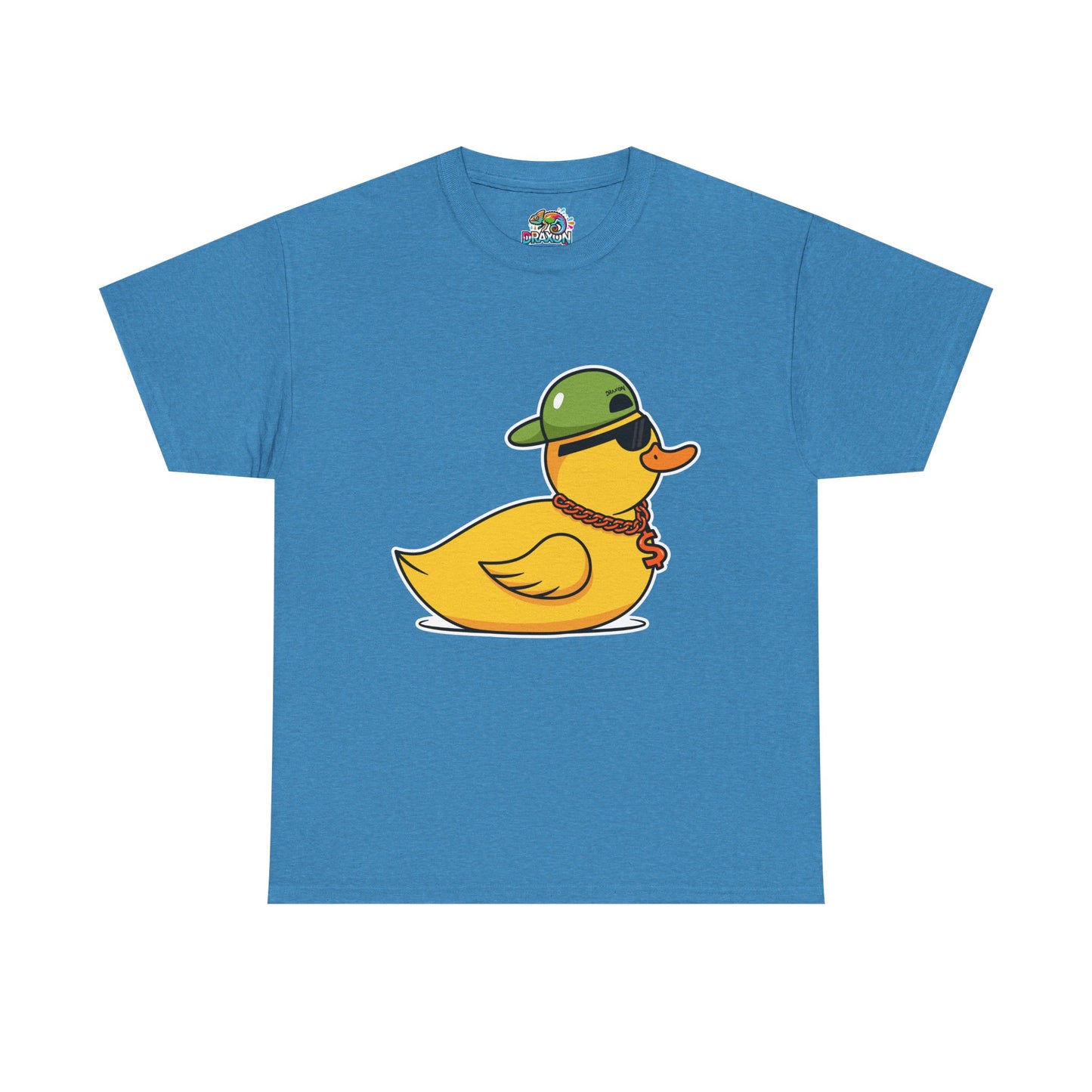 Unisex Heavy Cotton Tee (Gangster Duck)