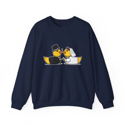 Unisex Heavy Blend™ Crewneck Sweatshirt (Wedding Ducks)