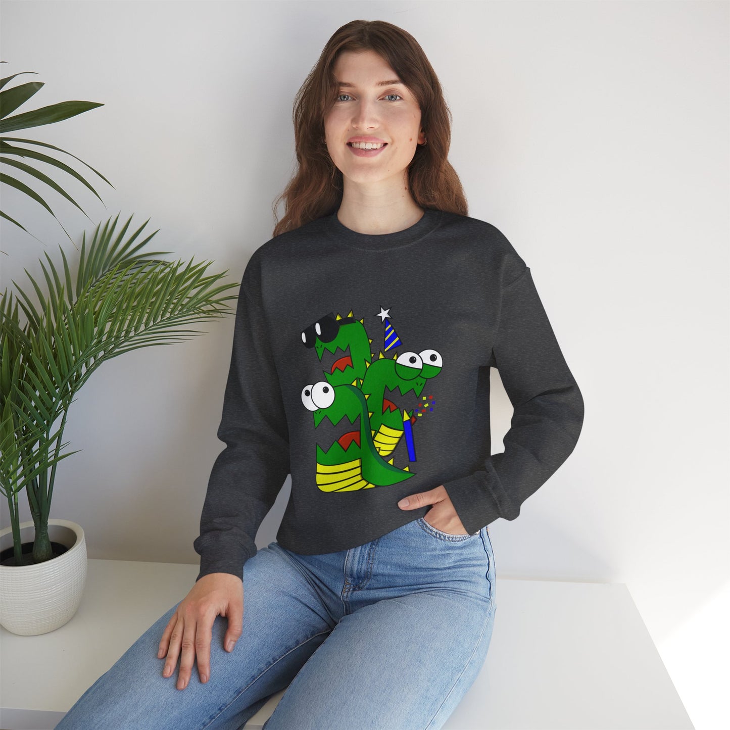 Unisex Heavy Blend™ Crewneck Sweatshirt (Larry the Snake thing)