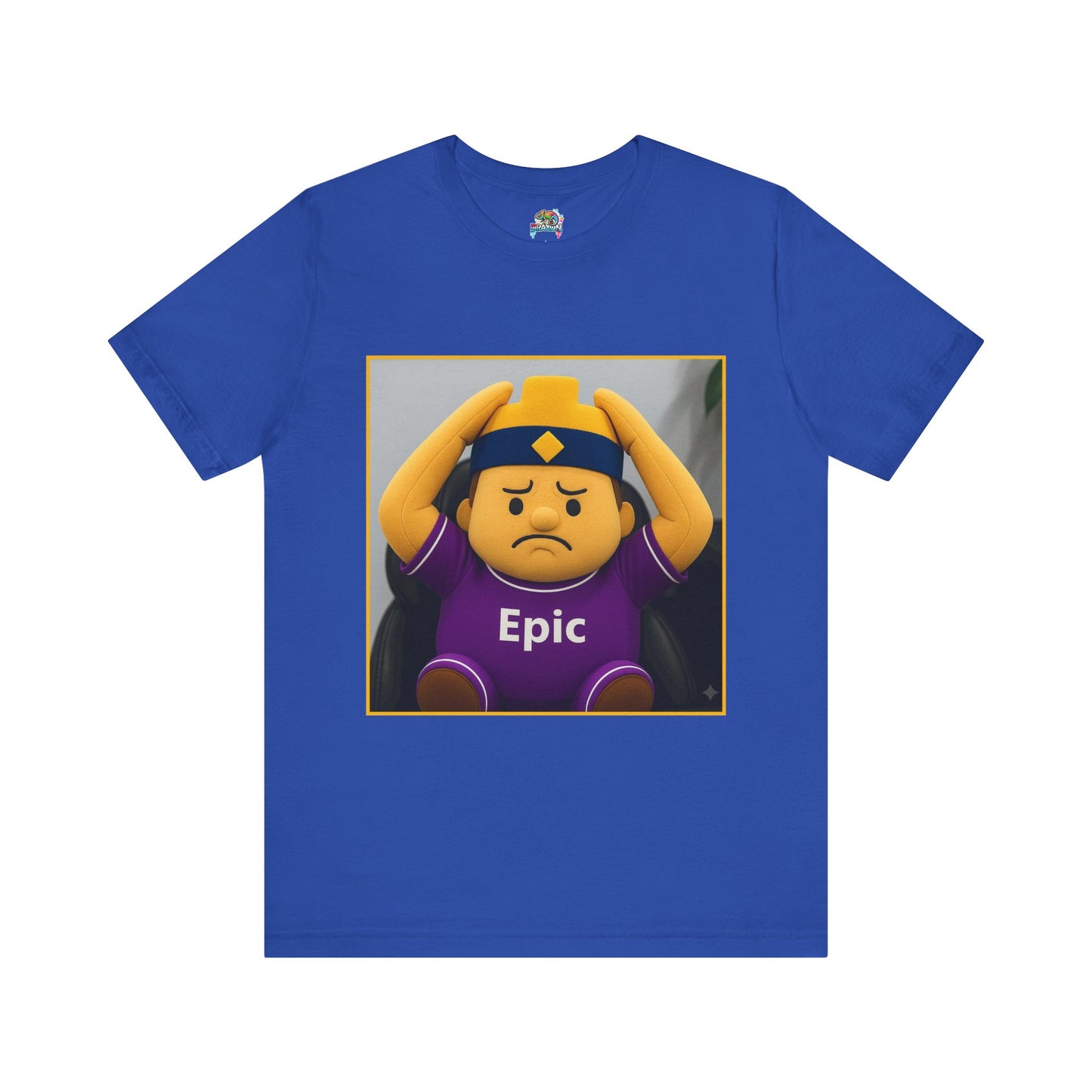 Epic Tee - Casual Unisex Jersey Short Sleeve Shirt with Playful Design (CLASH)