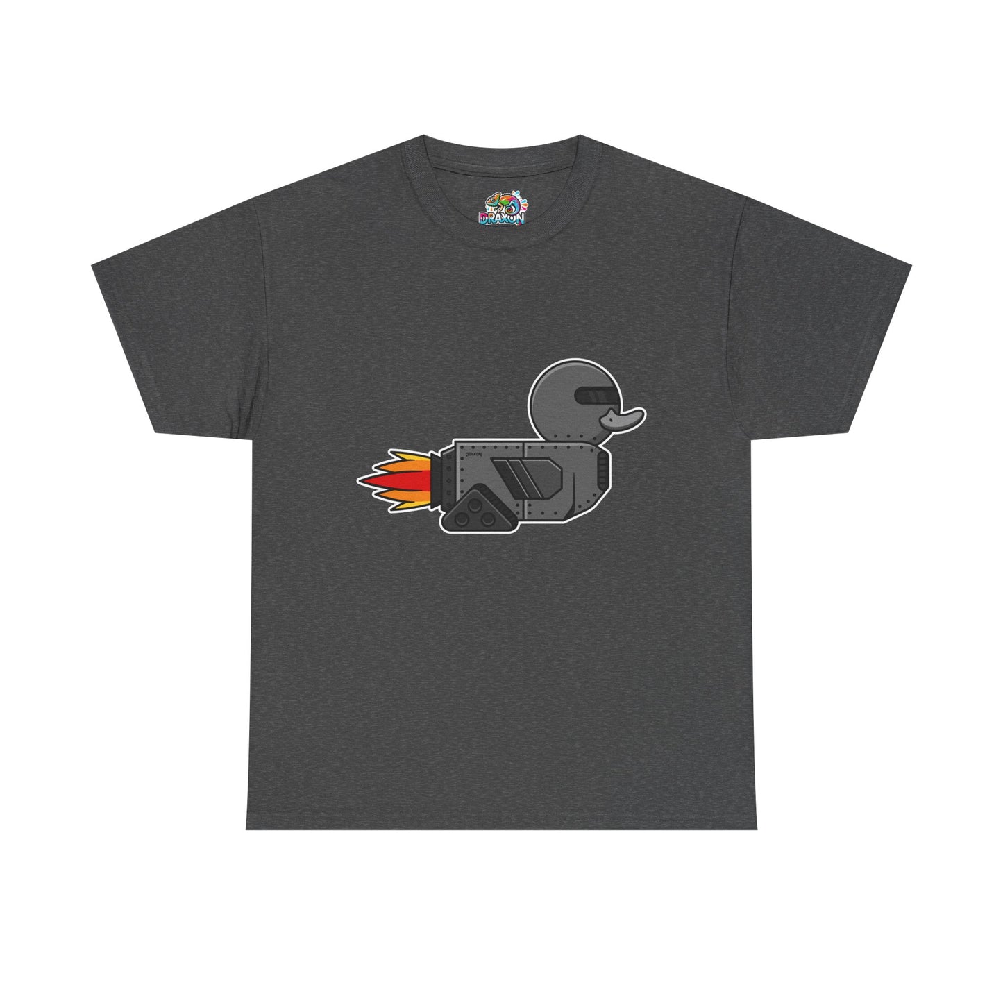 Unisex Heavy Cotton Tee (Robot Duck)