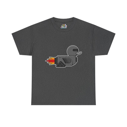 Unisex Heavy Cotton Tee (Robot Duck)